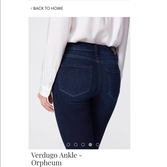 Anthropologie Paige Verdugo Ankle Denim Jean 26 - Picture 3 of 6